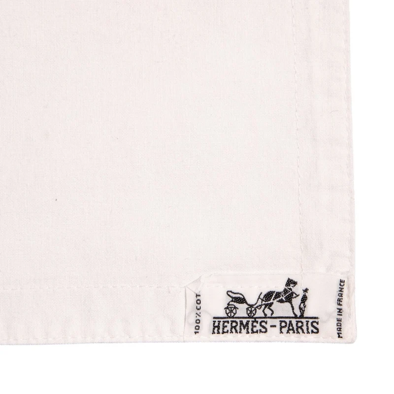Hermès Sechs Vintage Platzsets "Les Pivoines"