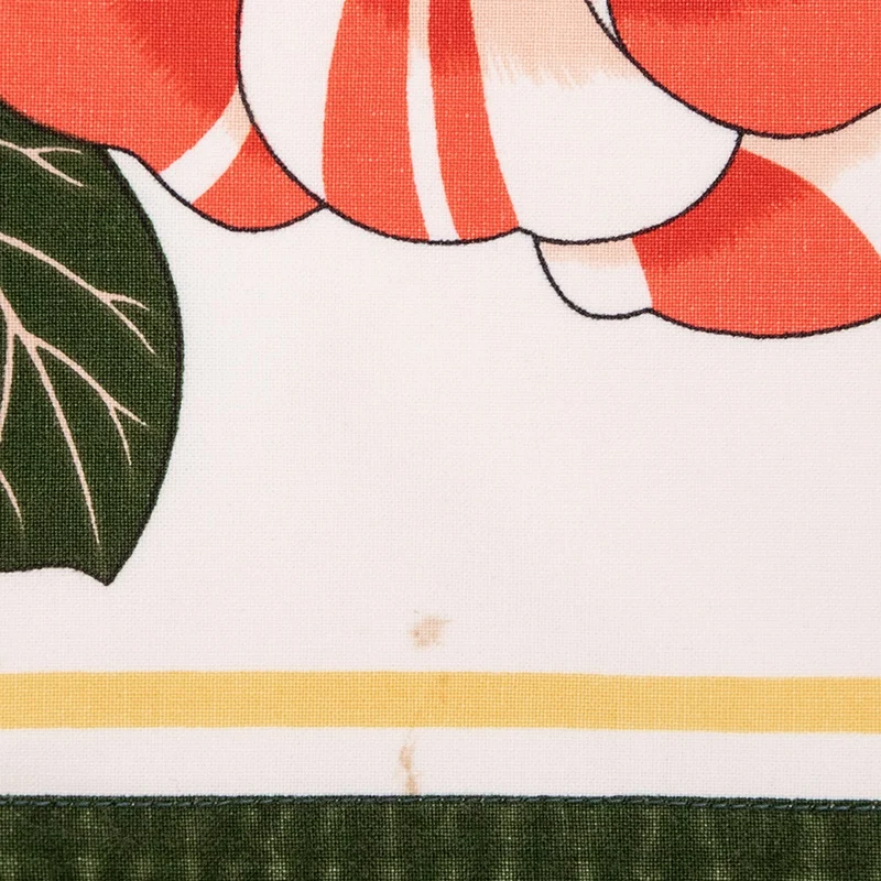 Hermès Zehn Vintage Platzsets im floralen Design