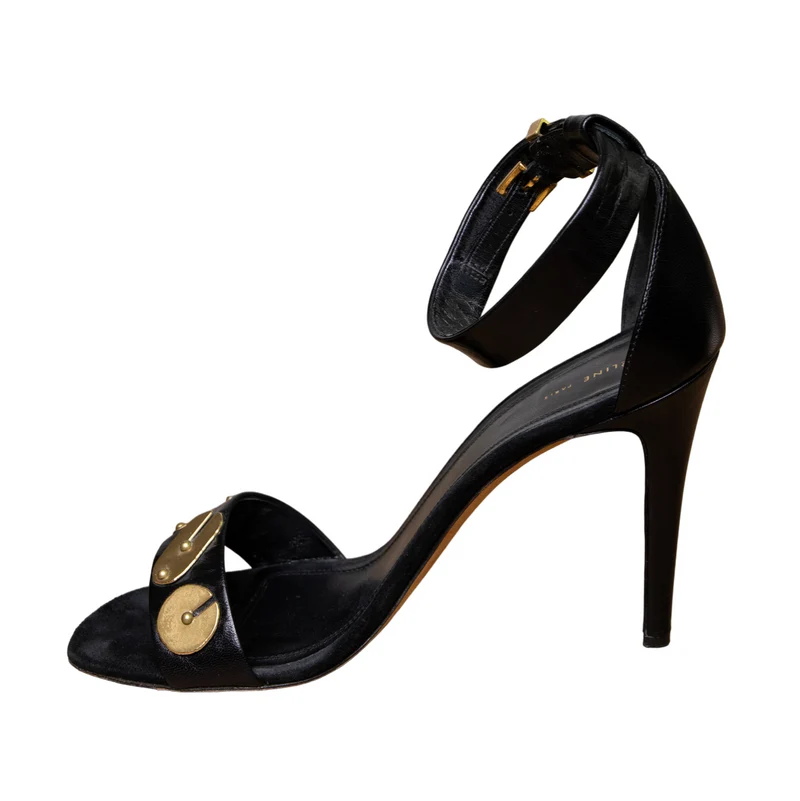 Celine Sandalen mit Messingbeschlägen