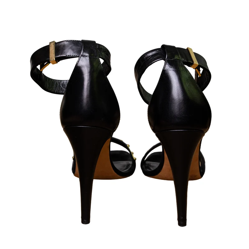 Celine Sandalen mit Messingbeschlägen