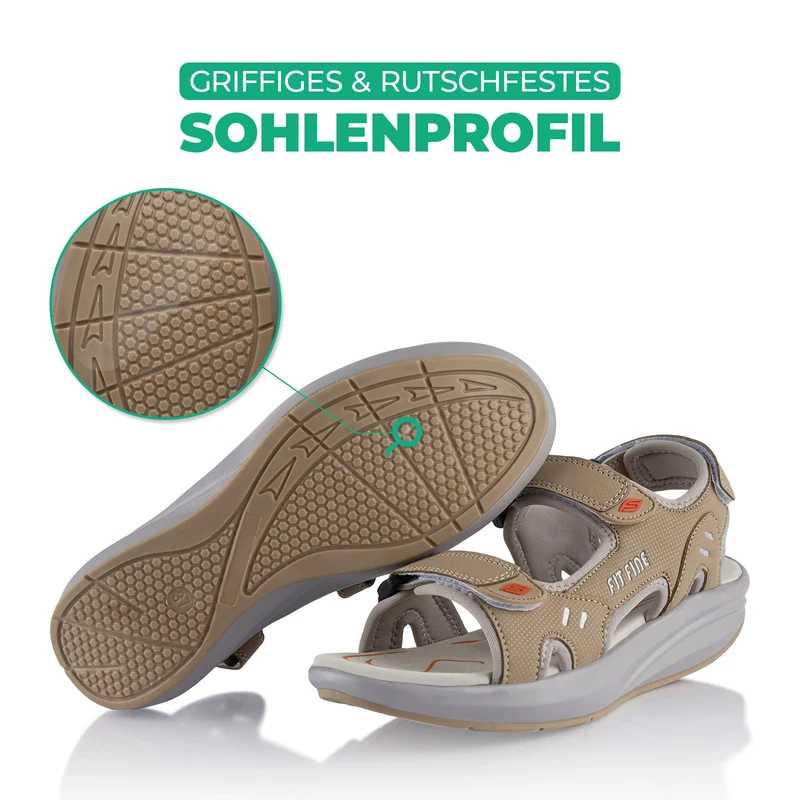 Sandalen Abrollsohle leichte Gesundheitsschuhe