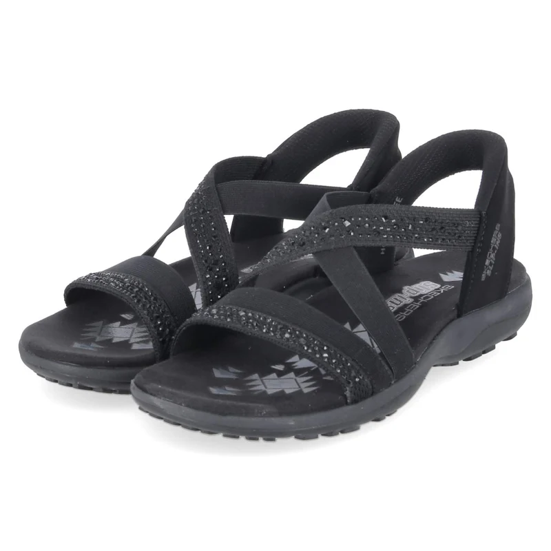 Slip-Sandalen SUMMER SPARKLE Schwarz