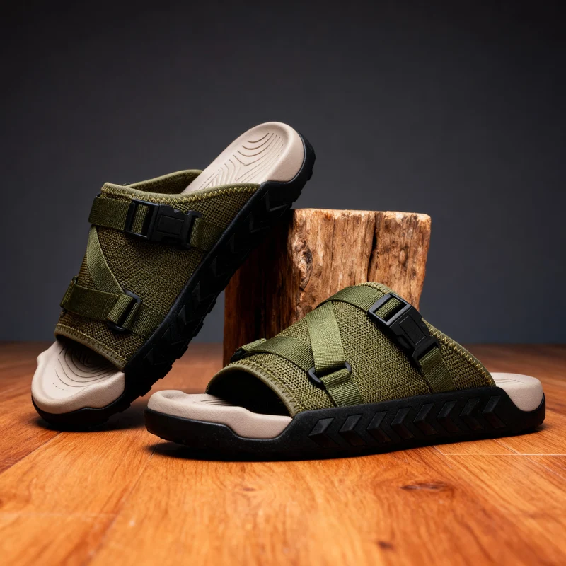 Herren Outdoor Sandalen mit Schnalle