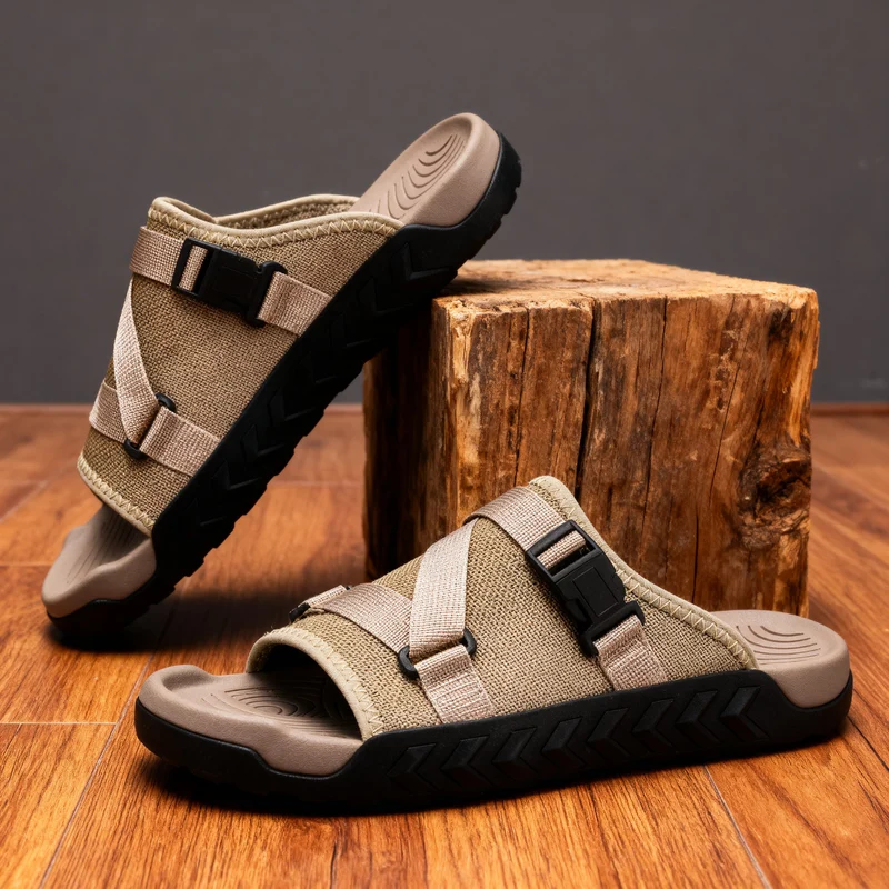 Herren Outdoor Sandalen mit Schnalle