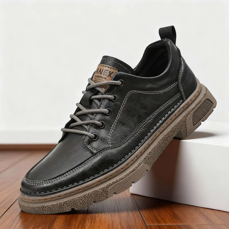 Herren Casual Schnürschuhe Halbschuh