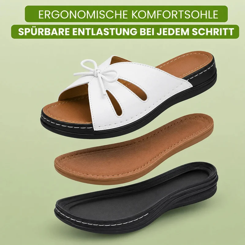 Komfortsandale — Federleicht · Atmungsaktiv · Den ganzen Tag bequem