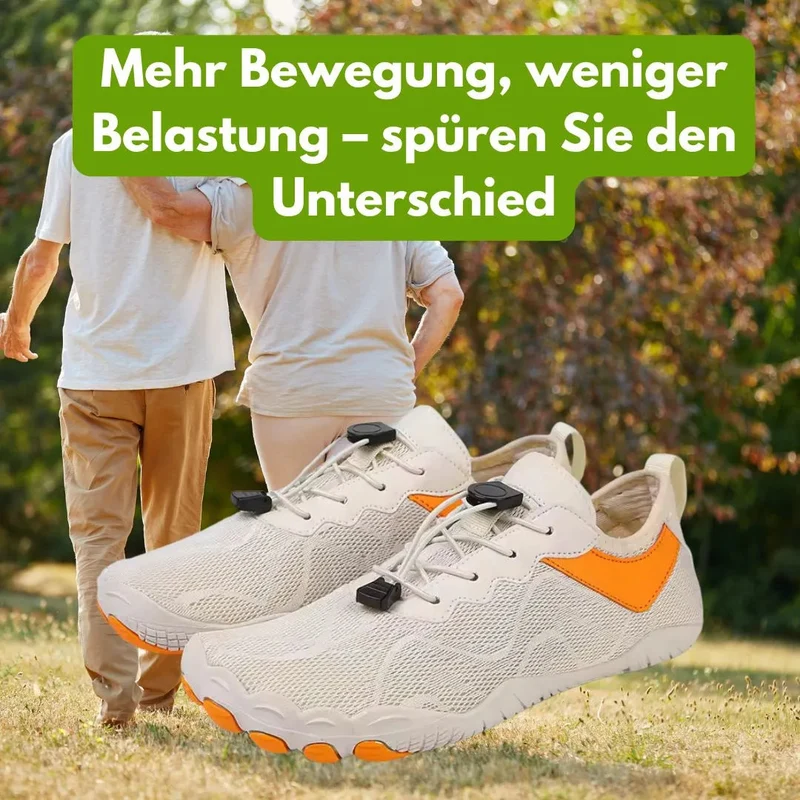 Gesunde & rutschfeste Barfußschuhe für sicheres Gehen für Senioren
