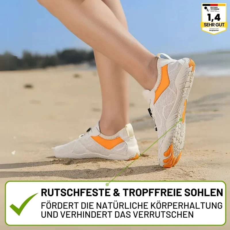 Gesunde & rutschfeste Barfußschuhe für sicheres Gehen für Senioren