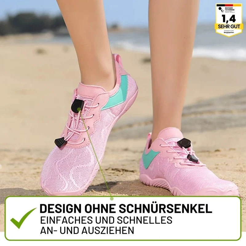Gesunde & rutschfeste Barfußschuhe für sicheres Gehen für Senioren