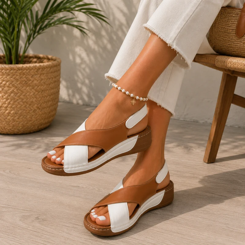 VivaFree Komfort-Sandalen | Rutschfest & Federleicht