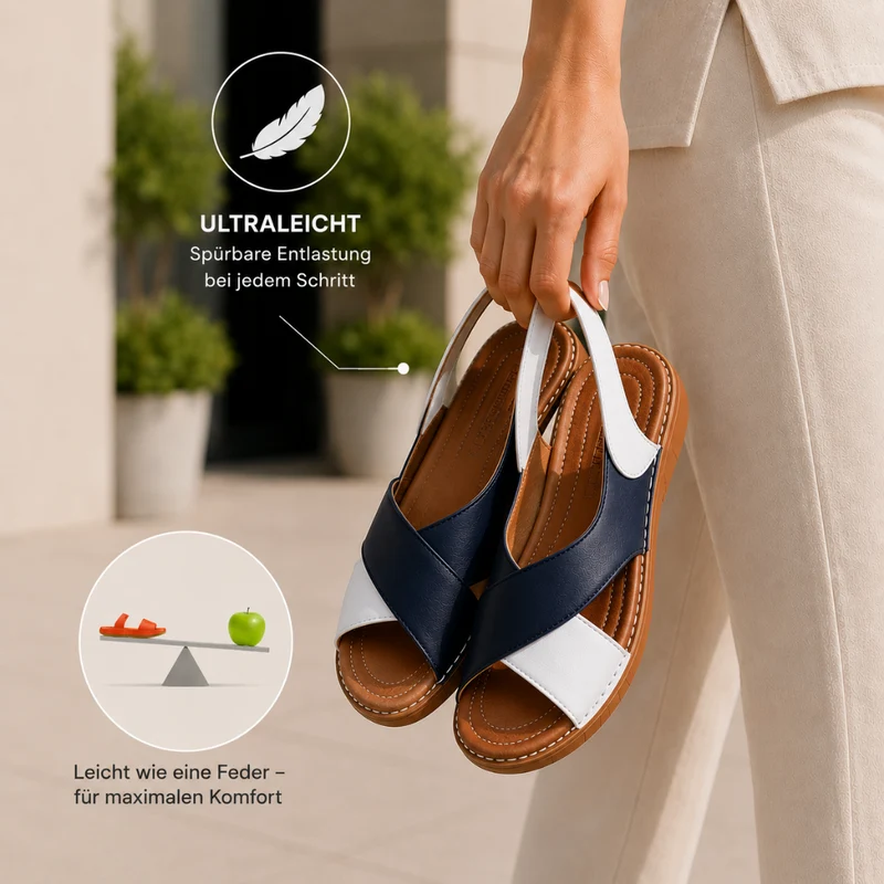 VivaFree Komfort-Sandalen | Rutschfest & Federleicht