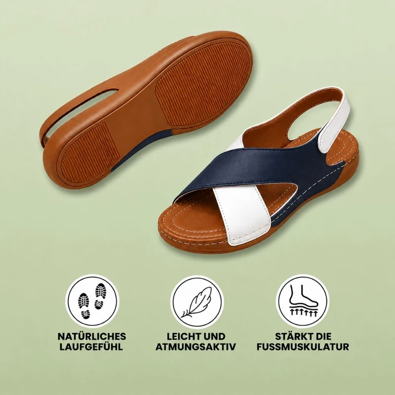 VivaFree Komfort-Sandalen | Rutschfest & Federleicht