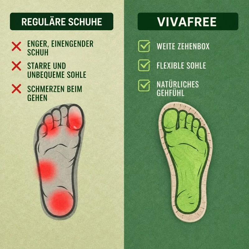 VivaFree Komfort-Sandalen | Rutschfest & Federleicht