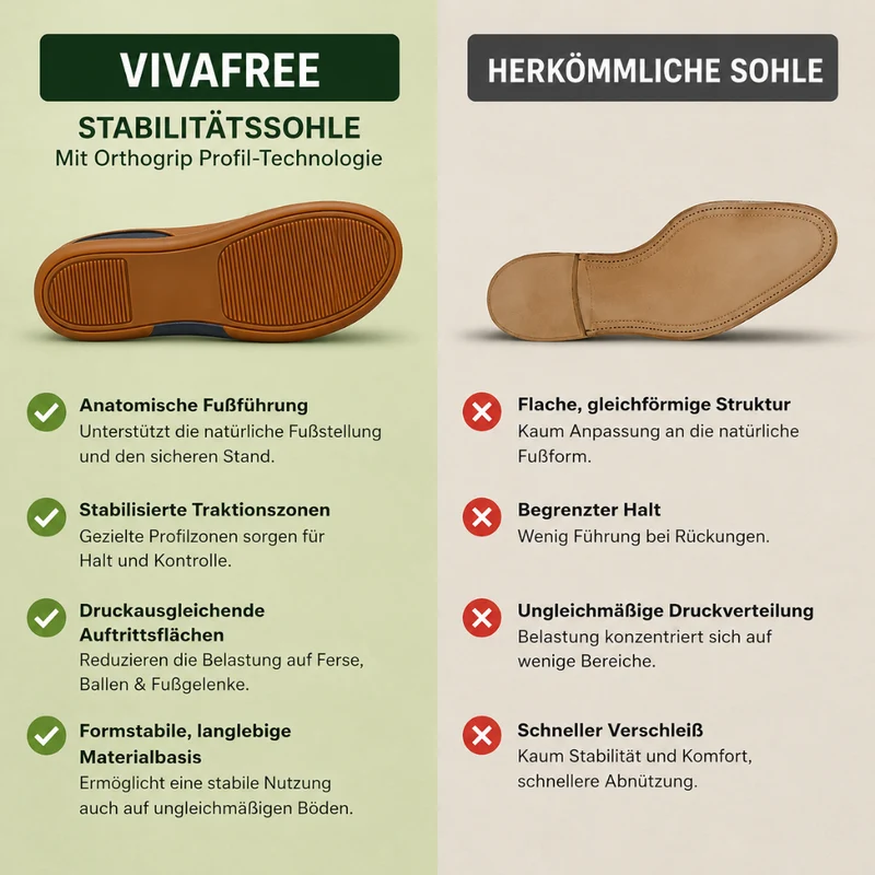 VivaFree Komfort-Sandalen | Rutschfest & Federleicht