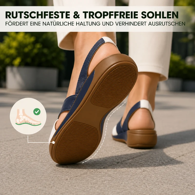 VivaFree Komfort-Sandalen | Rutschfest & Federleicht