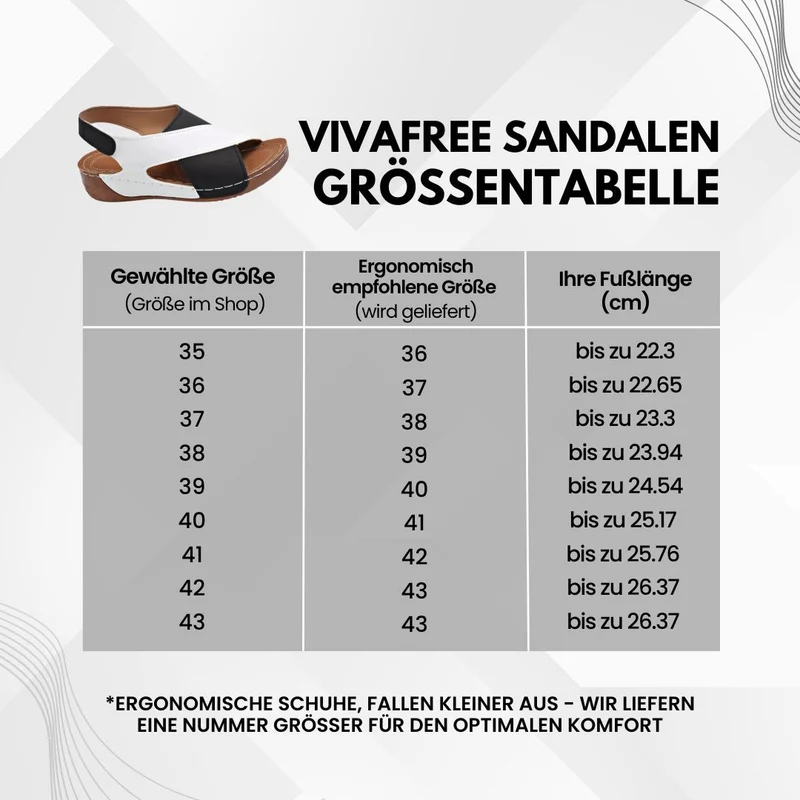 VivaFree Komfort-Sandalen | Rutschfest & Federleicht