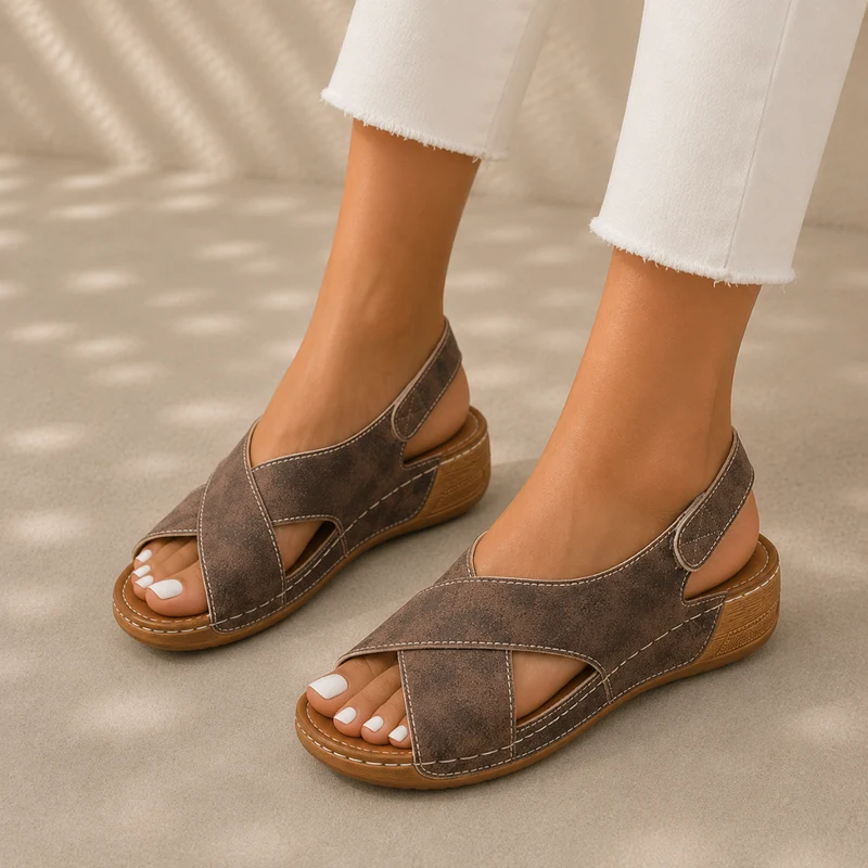 VivaFree Komfort-Sandalen | Rutschfest & Federleicht