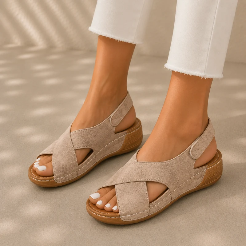 VivaFree Komfort-Sandalen | Rutschfest & Federleicht