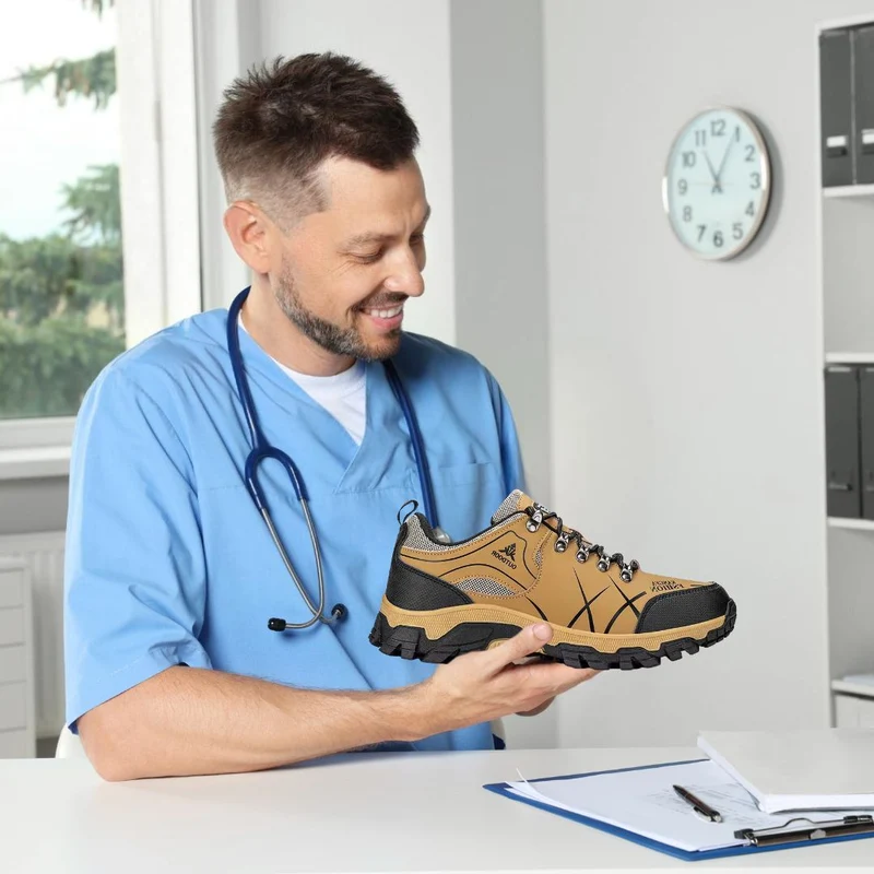 Orthopädische, rutschfeste & wasserdichte Wanderschuhe