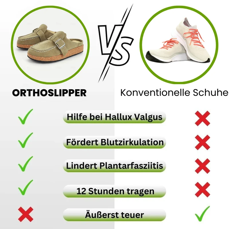 Orthopädische Hausschuhe