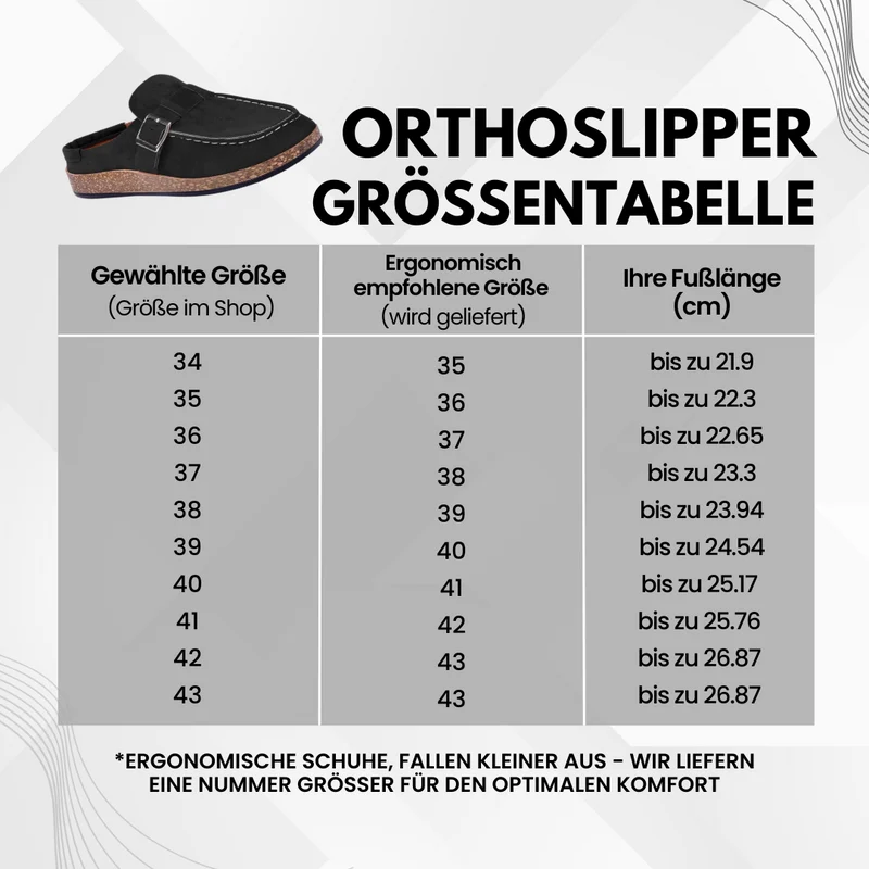 Orthopädische Hausschuhe