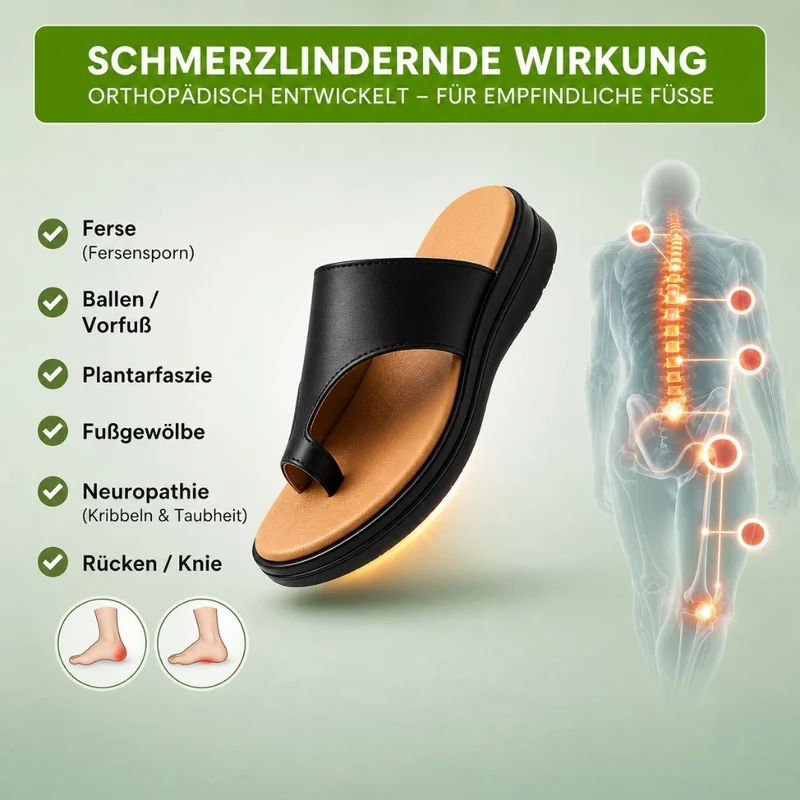 Ergonomische Sandalen