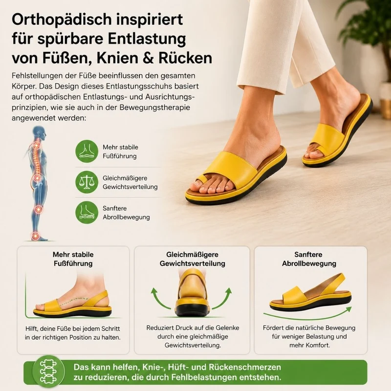 Ergonomische Sandalen