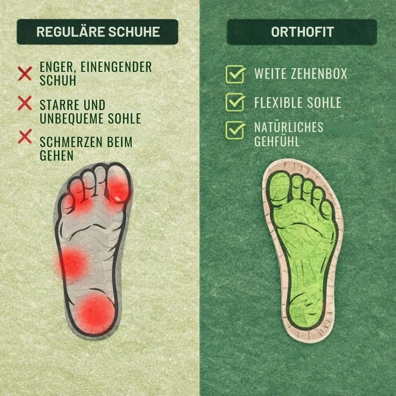 Ergonomische Sandalen