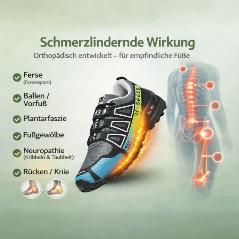 Ergonomischer, wasserdichter Trekking u.- Wanderschuh
