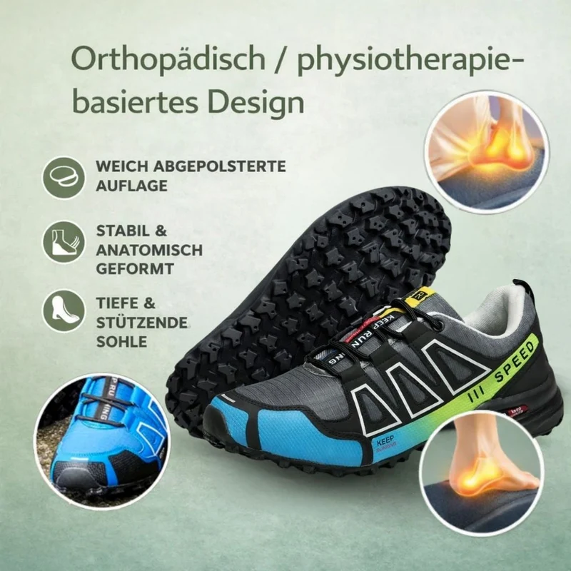Ergonomischer, wasserdichter Trekking u.- Wanderschuh