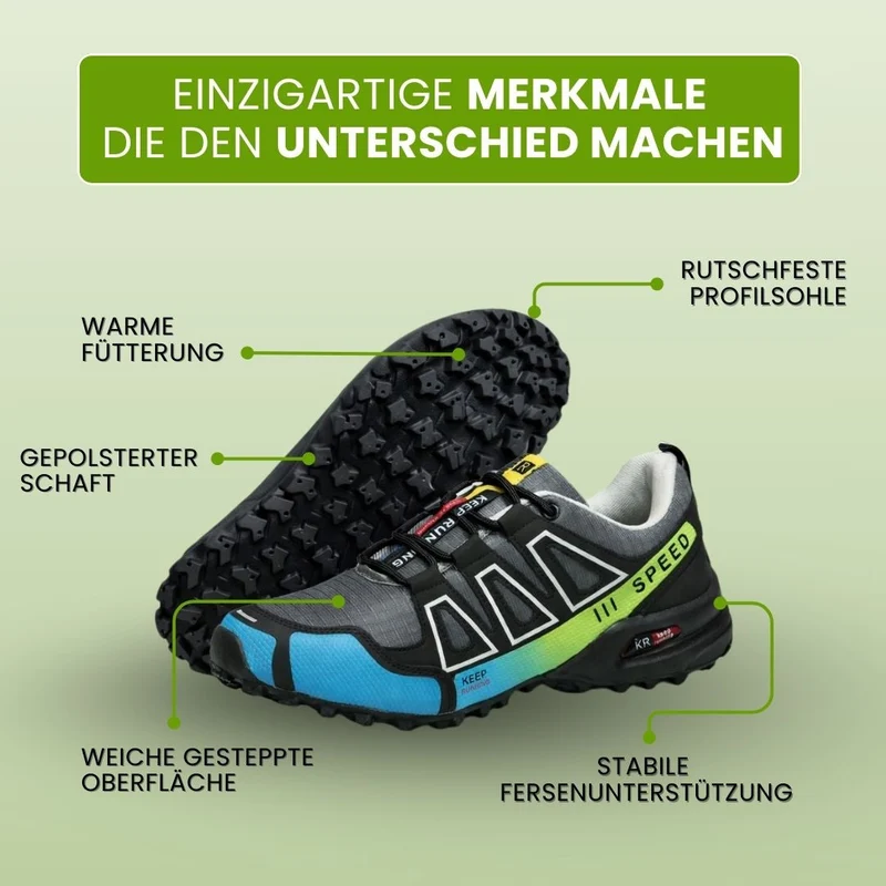 Ergonomischer, wasserdichter Trekking u.- Wanderschuh