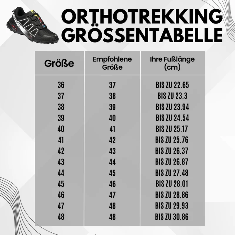 Ergonomischer, wasserdichter Trekking u.- Wanderschuh