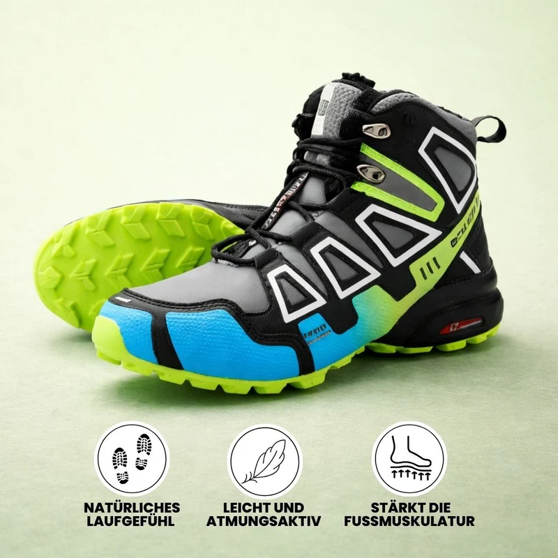 Trekking u.-Wanderschuh mit anatomischer Entlastung | Ergonomisches Design