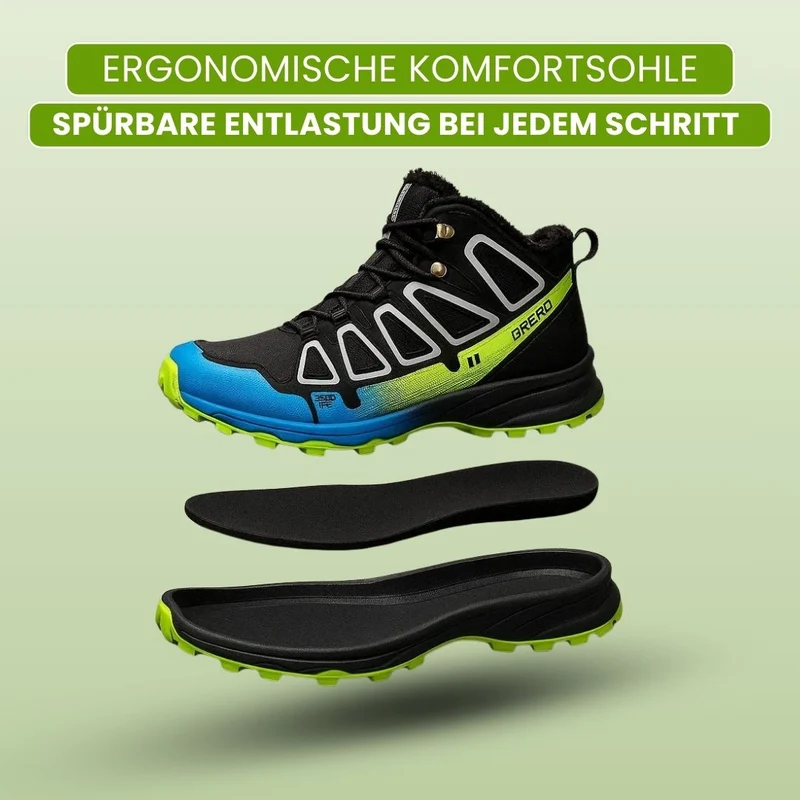 Trekking u.-Wanderschuh mit anatomischer Entlastung | Ergonomisches Design