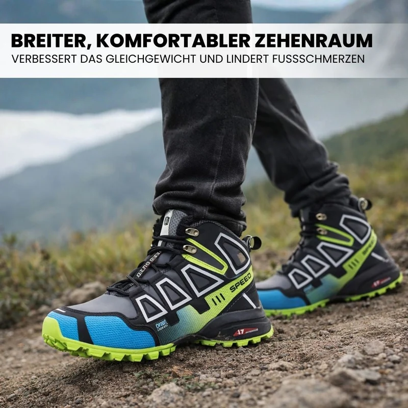 Trekking u.-Wanderschuh mit anatomischer Entlastung | Ergonomisches Design