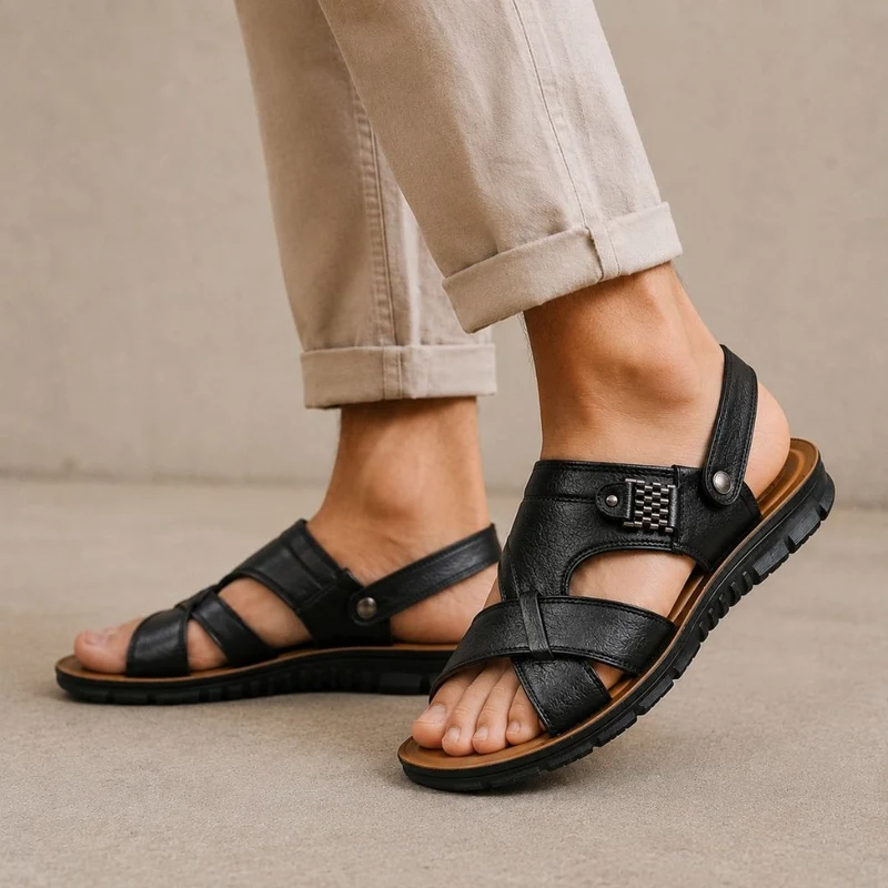 OrthoFeel Komfort-Sandalen | Rutschfest & Federleicht