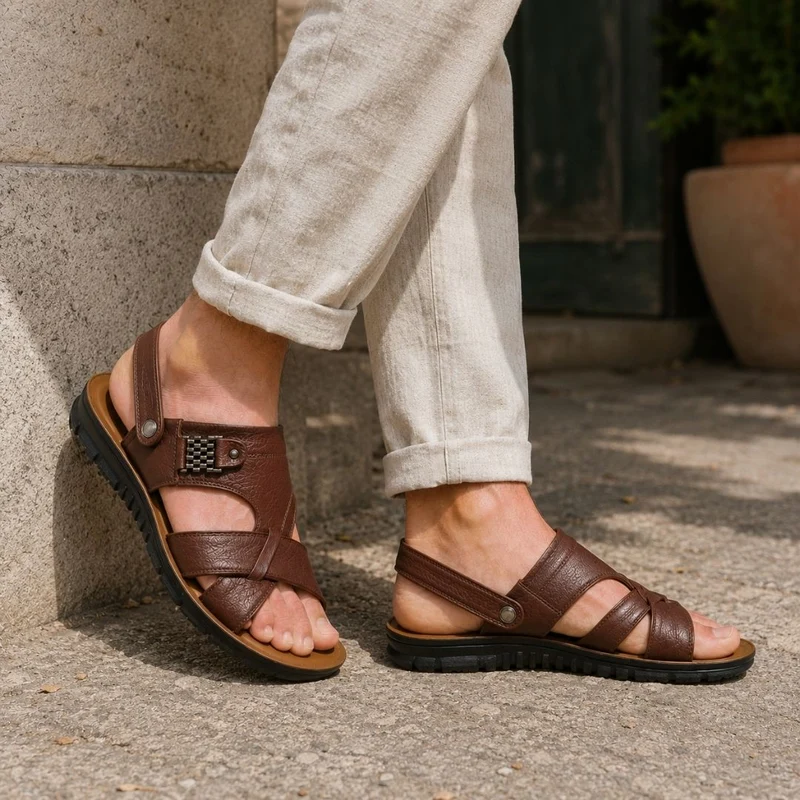 OrthoFeel Komfort-Sandalen | Rutschfest & Federleicht