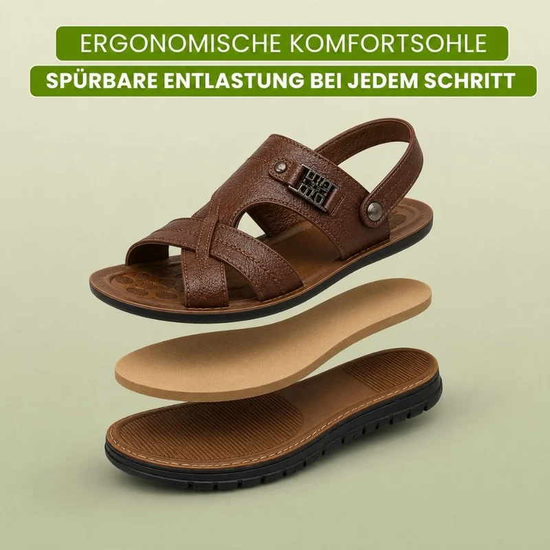OrthoFeel Komfort-Sandalen | Rutschfest & Federleicht