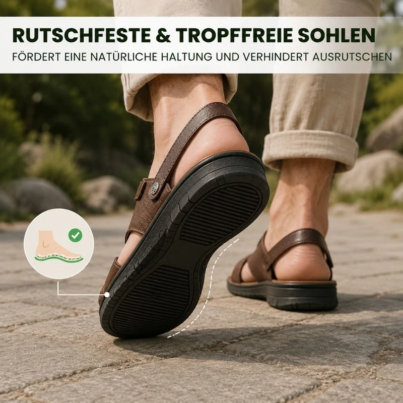 OrthoFeel Komfort-Sandalen | Rutschfest & Federleicht