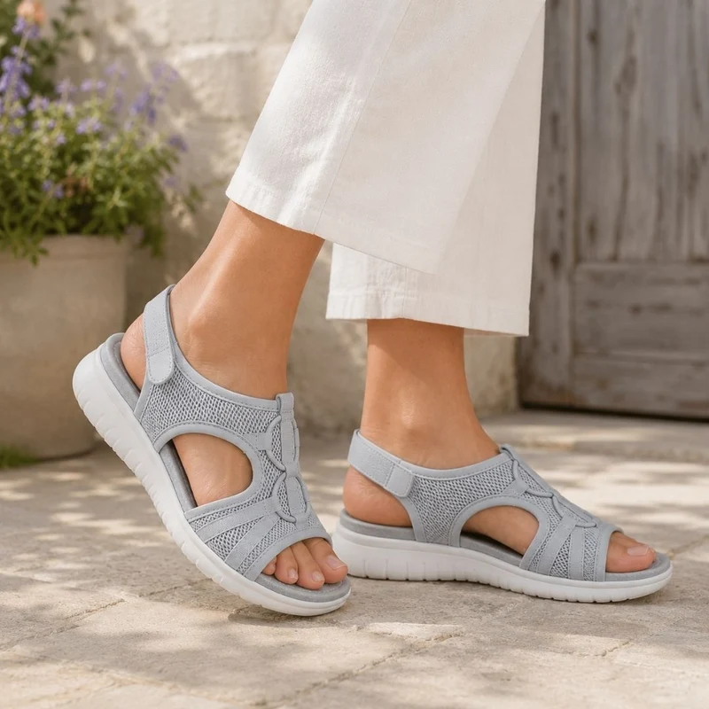 OrthoCloud Komfort-Sandalen | Rutschfest & Federleicht