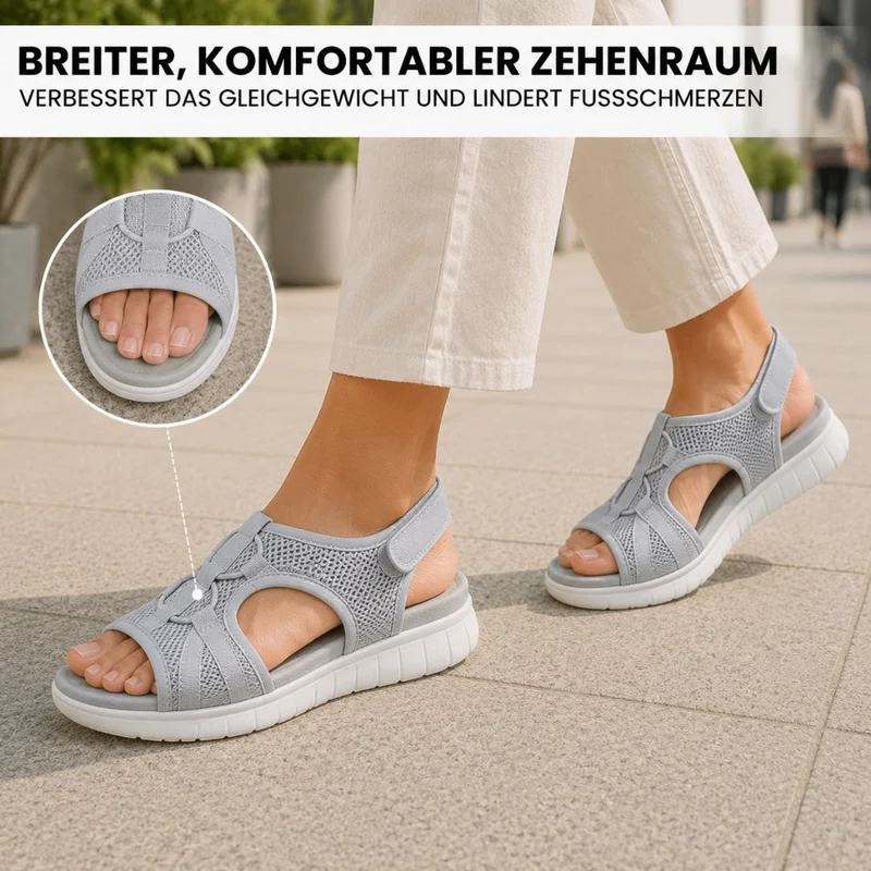 OrthoCloud Komfort-Sandalen | Rutschfest & Federleicht