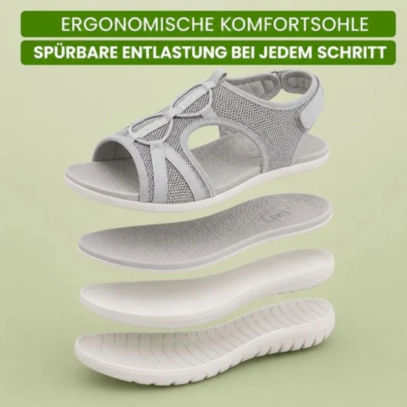 OrthoCloud Komfort-Sandalen | Rutschfest & Federleicht