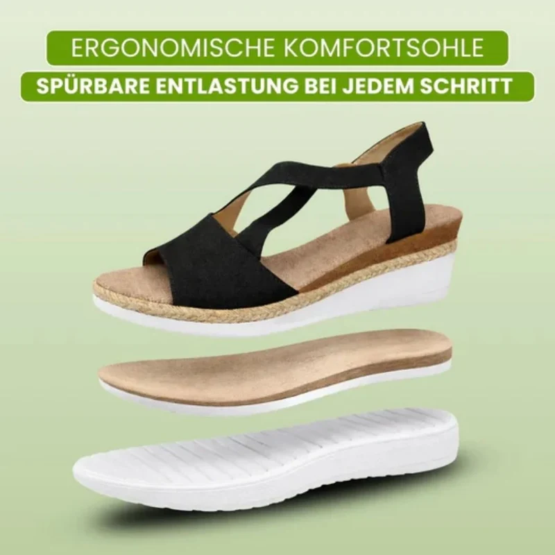 OrthoStella Komfort-Sandalen | Rutschfest & Federleicht