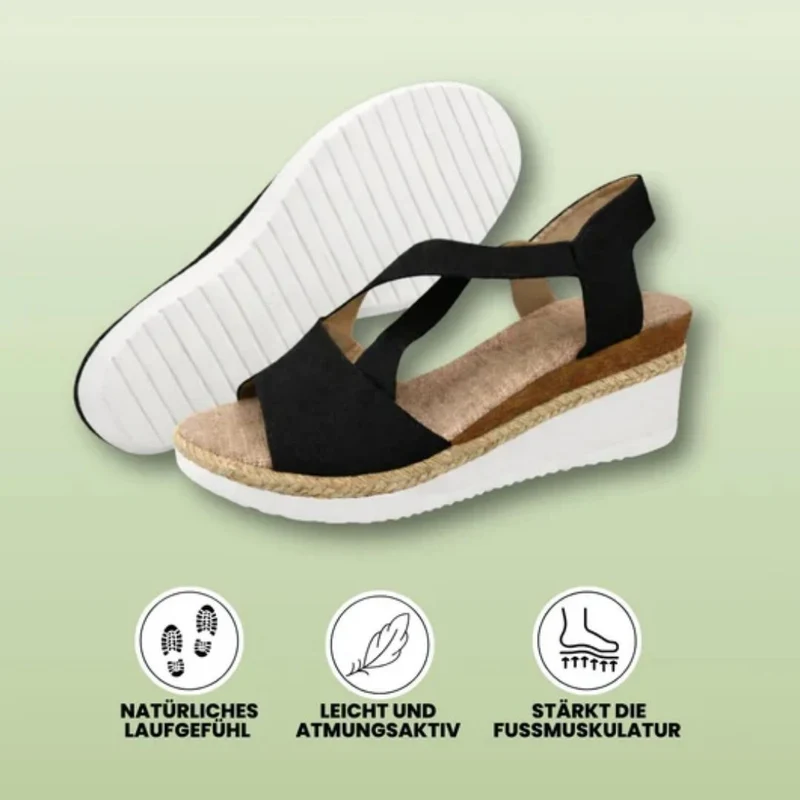 OrthoStella Komfort-Sandalen | Rutschfest & Federleicht
