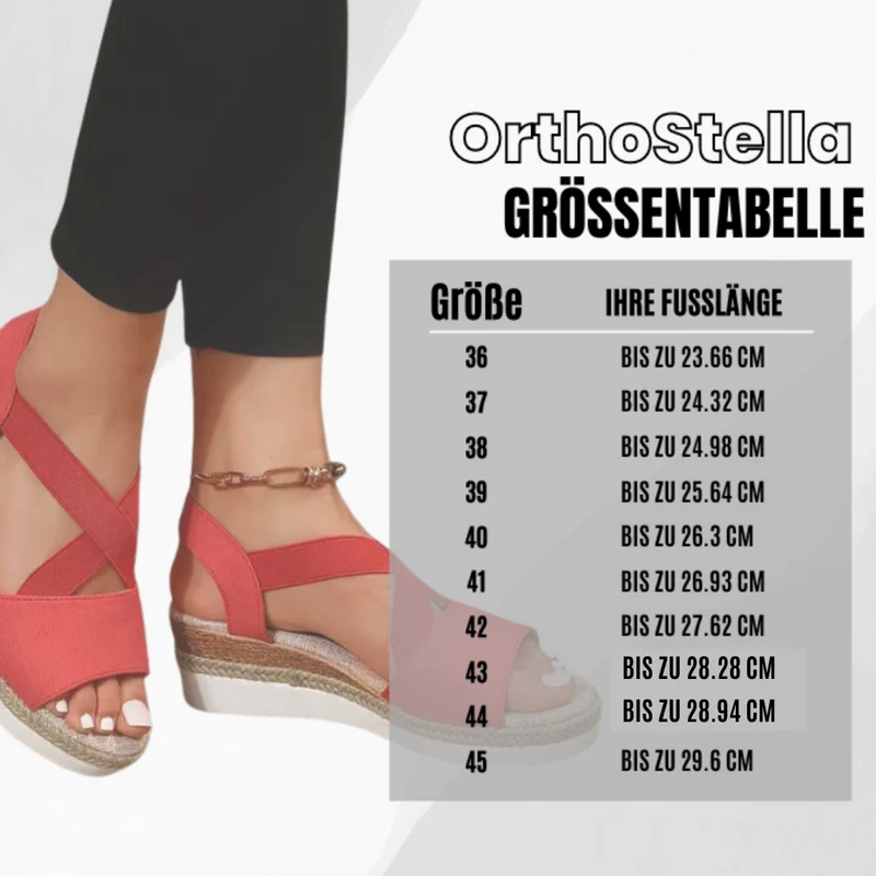 OrthoStella Komfort-Sandalen | Rutschfest & Federleicht
