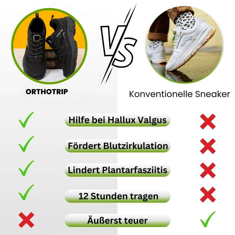 Ergonomische Komfortschuhe