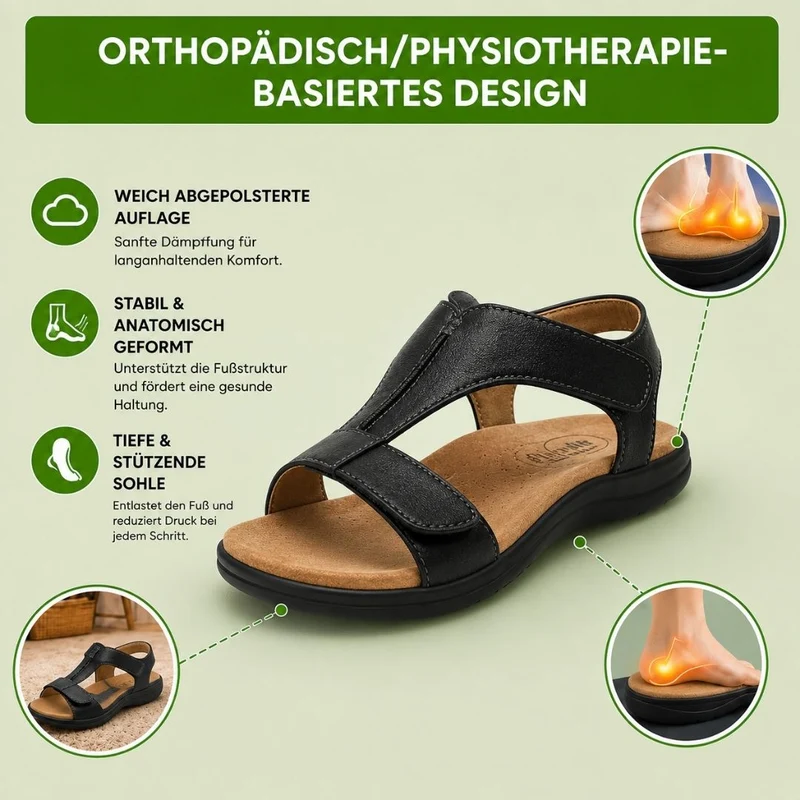 Ergonomische Komfort-Sandalen