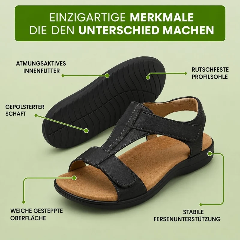 Ergonomische Komfort-Sandalen