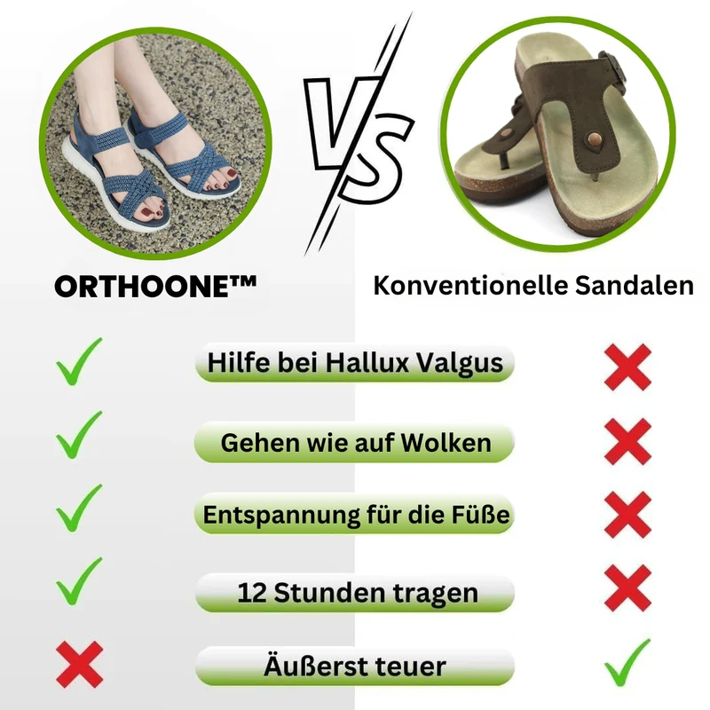 Orthopädische Sandalen für maximalen Tragekomfort