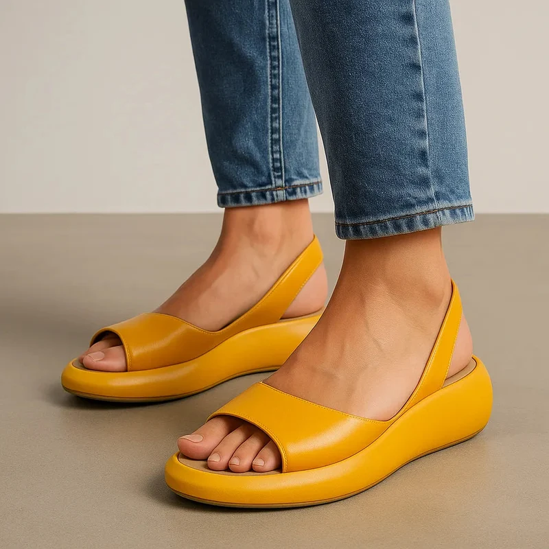 OrthoSandale Komfort-Sandalen | Rutschfest & Federleicht